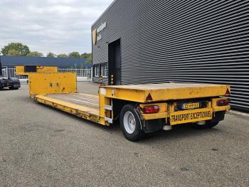 EKW KUIP / LOWBED / STEERING AXLE / TIEFBETT